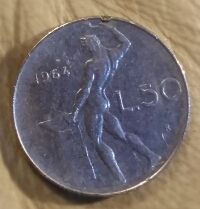 Italian-Coin-1964-Repvbblica-Italiana