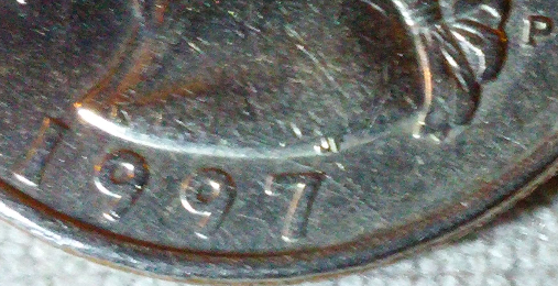 1997-P-Quarter-With-Die-Cracks-On-Obverse