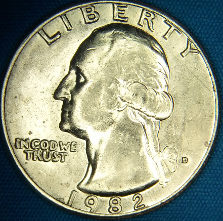 1982-D-Washington-Quarter-In-Good-Condition