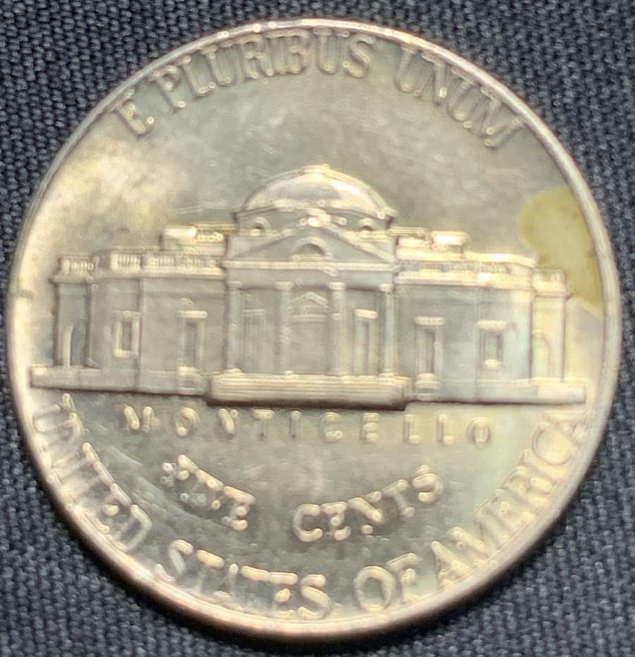 1974-D-Jefferson-Nickel,-Toned