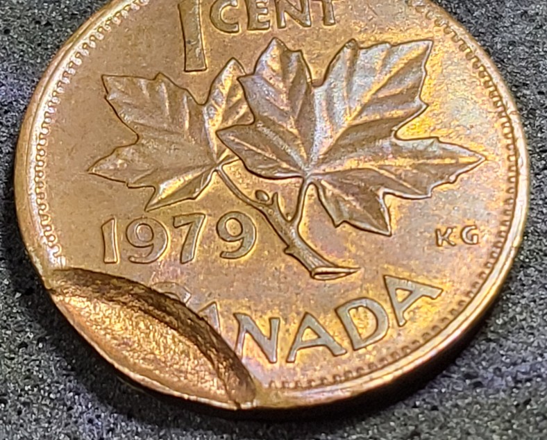 Canadian-1979-Penny-Possible-Clip-Error-?