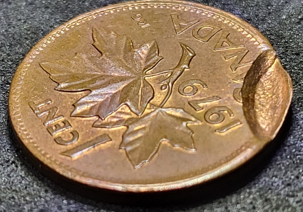 Canadian-1979-Penny-Possible-Clip-Error-?