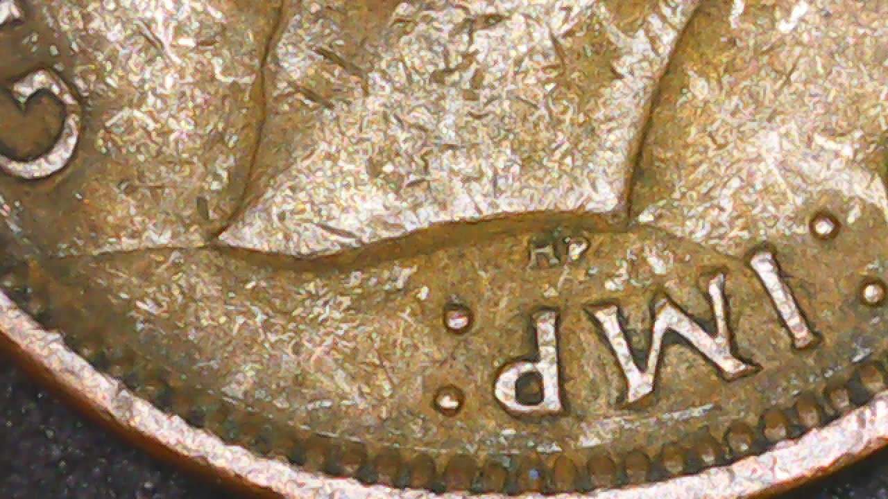 Canadian-1940-Penny,-Wicked-Looking-Die-Crack-Under-Both-Sides-Of-King.-Magnified-Pics