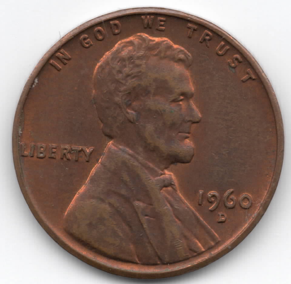 1960-D-Lincoln-Broken-Die-Piece-Struck-On-Reverse?