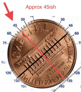1994-P-Lincoln-Cent-Rotated-Die,-160-170-Degree.