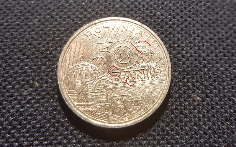 Green-Toning-On-Coin?-Nickel-Brass