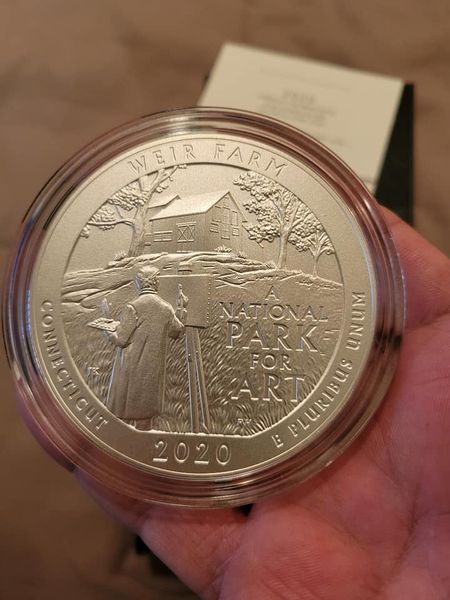 2020-Weir-Farm-Quarter-5-Ounces-Uncirculated
