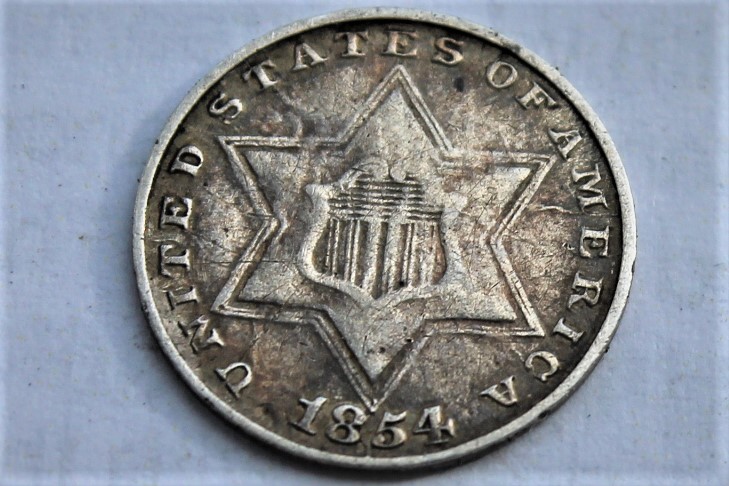 1854-3-Cent-Silver-Piece!-Grading-Opinion-Please!