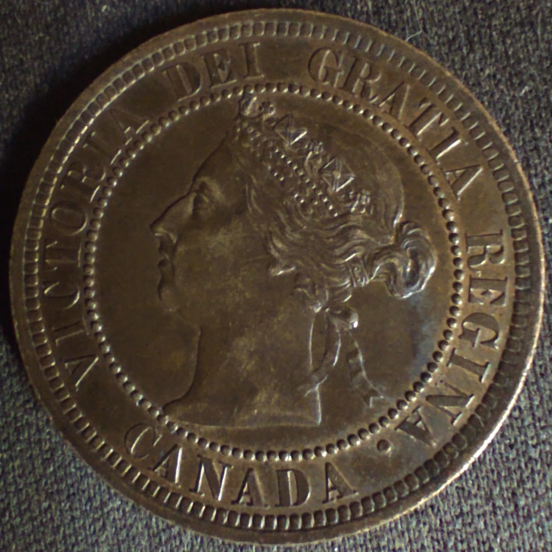 1891-Canadian-1-Cent.-Large-Leaf,-But-What-About-The-Date?