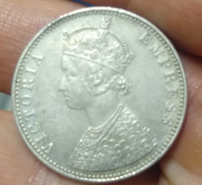 1885-One-Rupee-Silver.