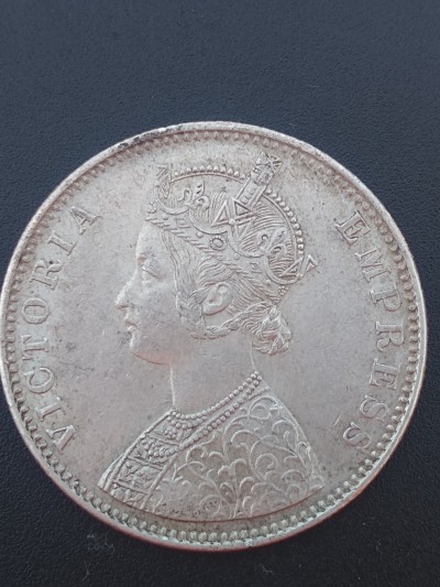 1885-One-Rupee-Silver.