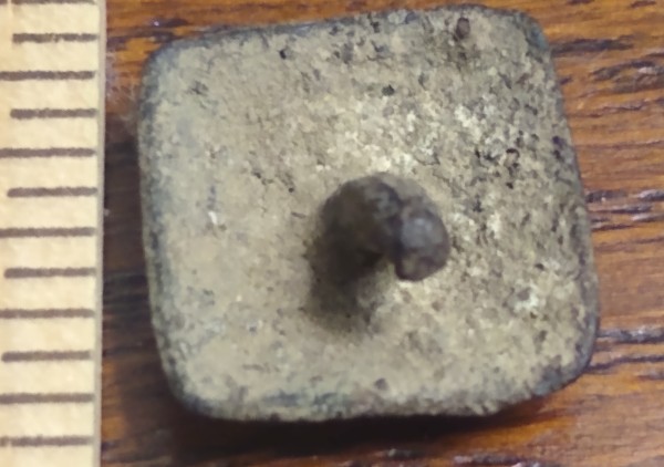 Ancient?-Button?-Roman?-Any-Help-Would-Be-Appreciated-2-Id:-Likely-Ancient-Rivet