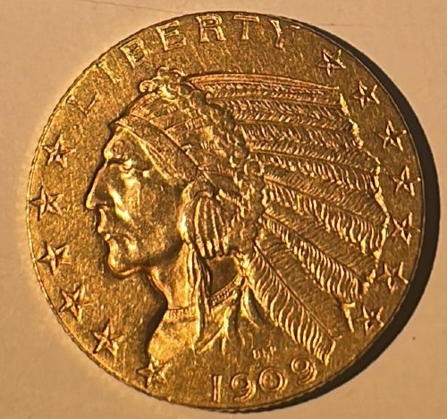 1909-O-?-D-?-$5-Indian-Thoughts-Please