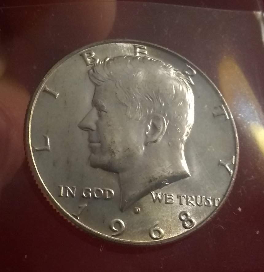 Girlfriend-Score's-1952,1964,1967,1968-Half-Dollar-In-One-Roll