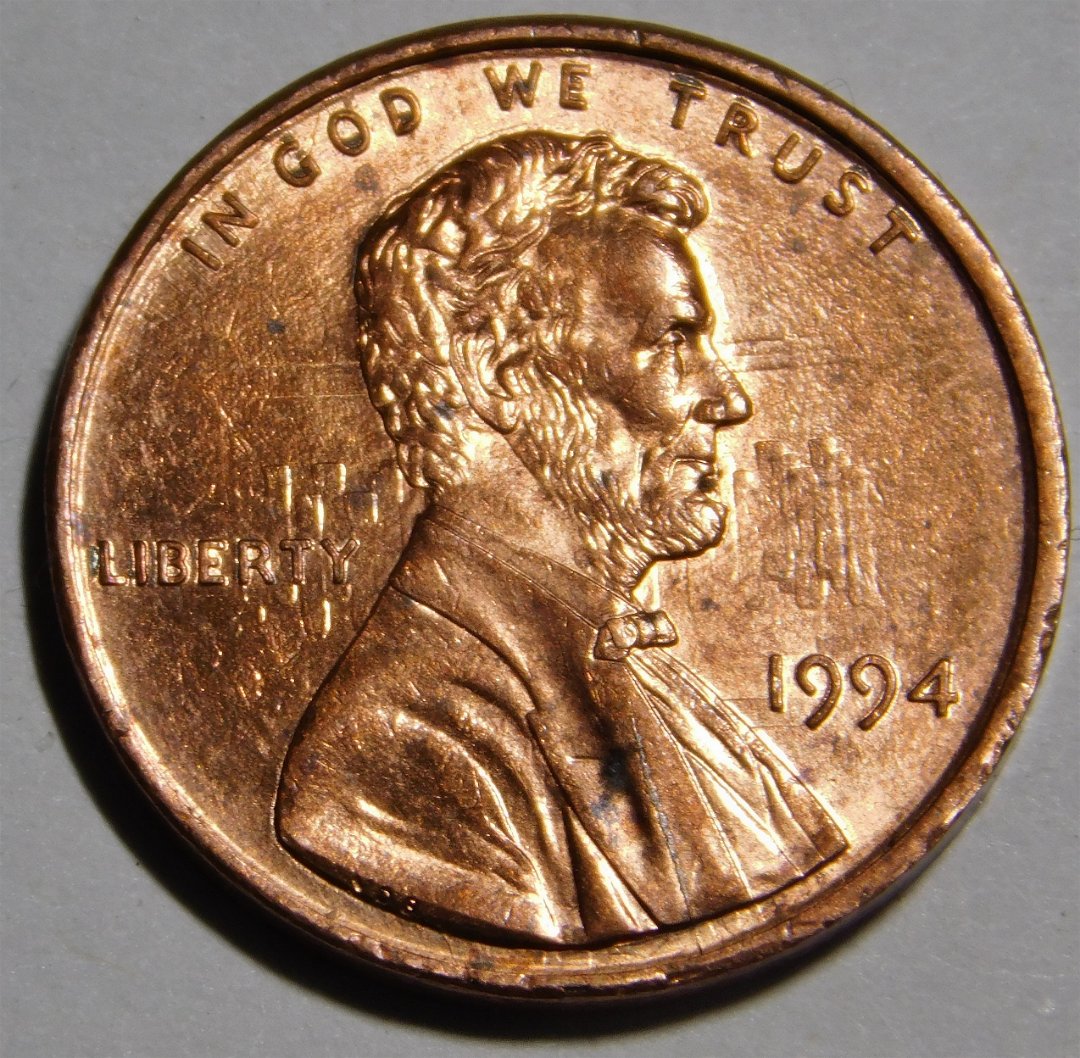 1994-Lincoln-Cent---Doubled,-Tripled-Clashed-Die-Strike