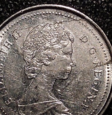Canadian-1988-Dime,-Strike-Through-?