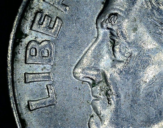 2007-P-Roosevelt-Dime-With-Cuds,-Or-Lamination-Error?