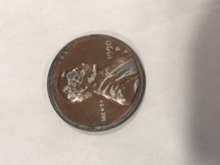 1975-P-Penny-With-2-Lamination-Errors.-1990-D-Penny-Possible-Error...