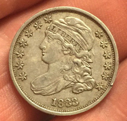 Just-Dug-1833-Capped-Bust-Dime