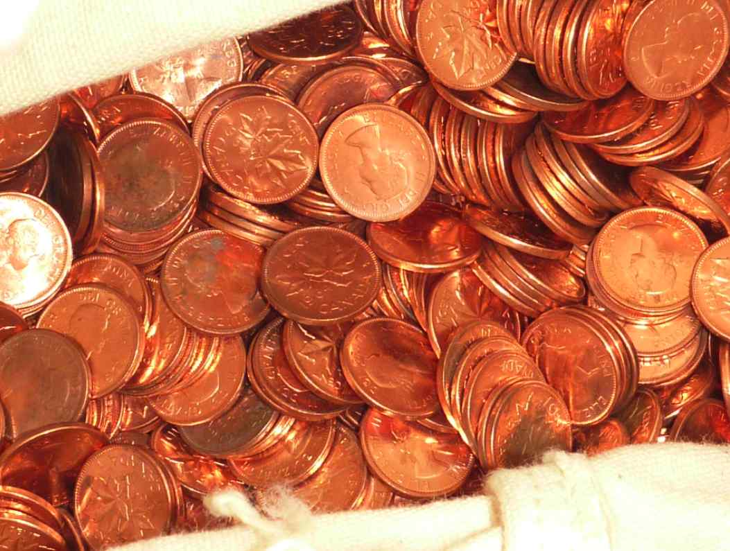 Some-1963-Pennies-~hanging-3-Examples-~dots-And-Clashes