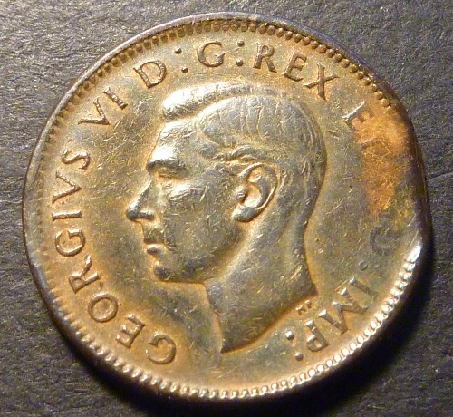 A-Scarce-Error-Type---1c-Struck-On-A-Tapered-Edge-Of-Strip