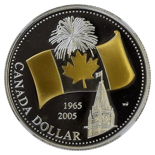 2022-RCM-Gold-Plated-Proof-Silver-Dollar