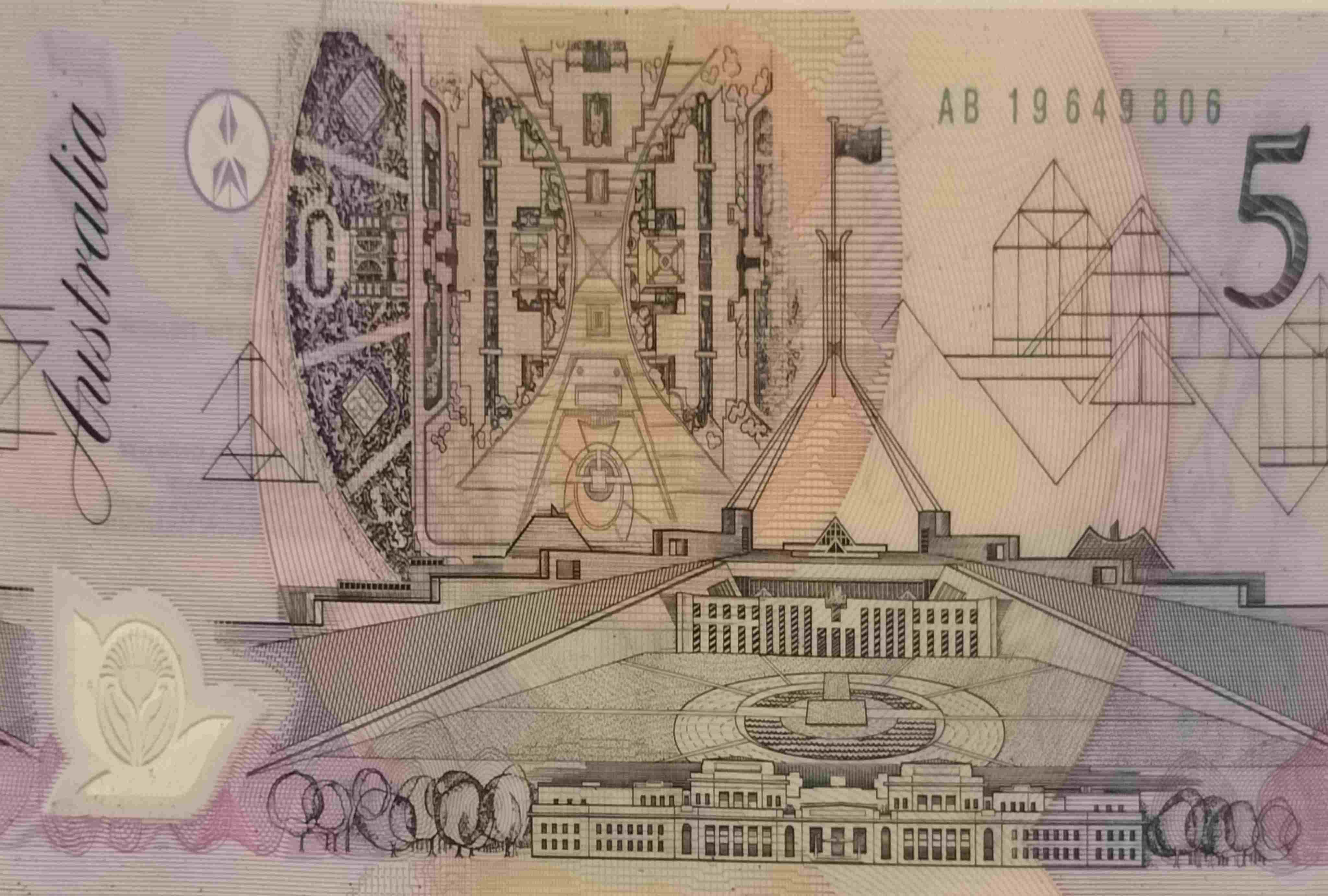 1992-Aus-$5-Notes-4x-Consecutive-Green-Ink