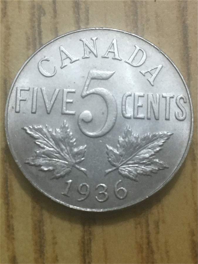 1936-5-Cent-For-Grading