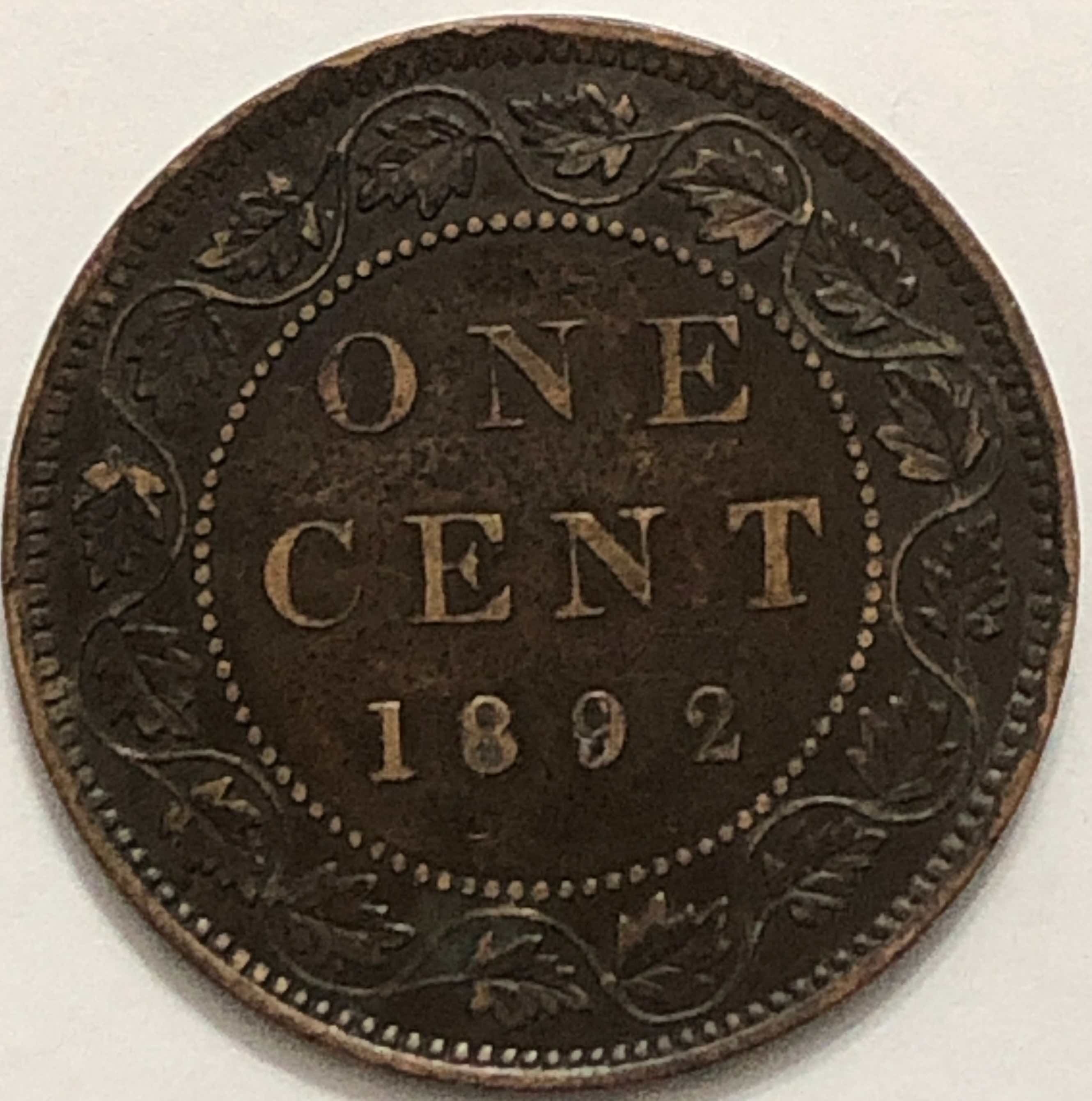 1892-Large-Cent-For-Grading