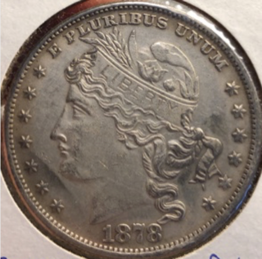 1878--100-Cents---Goloid-Estate-Sale-Buy?-Real?