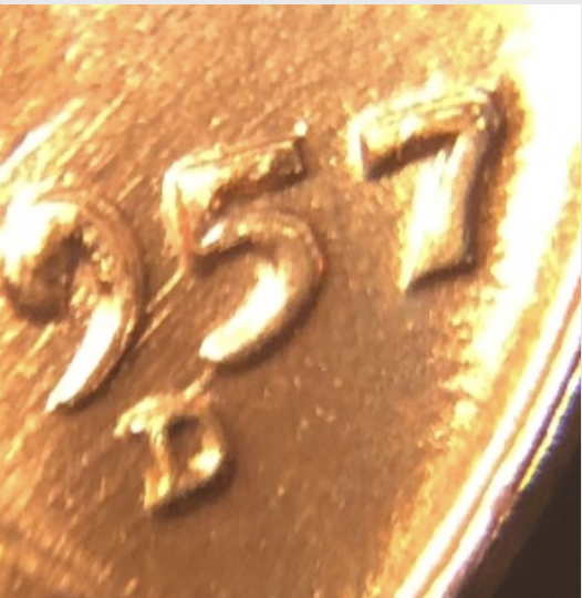 1957-D--LWC-DDO/RPM!!
