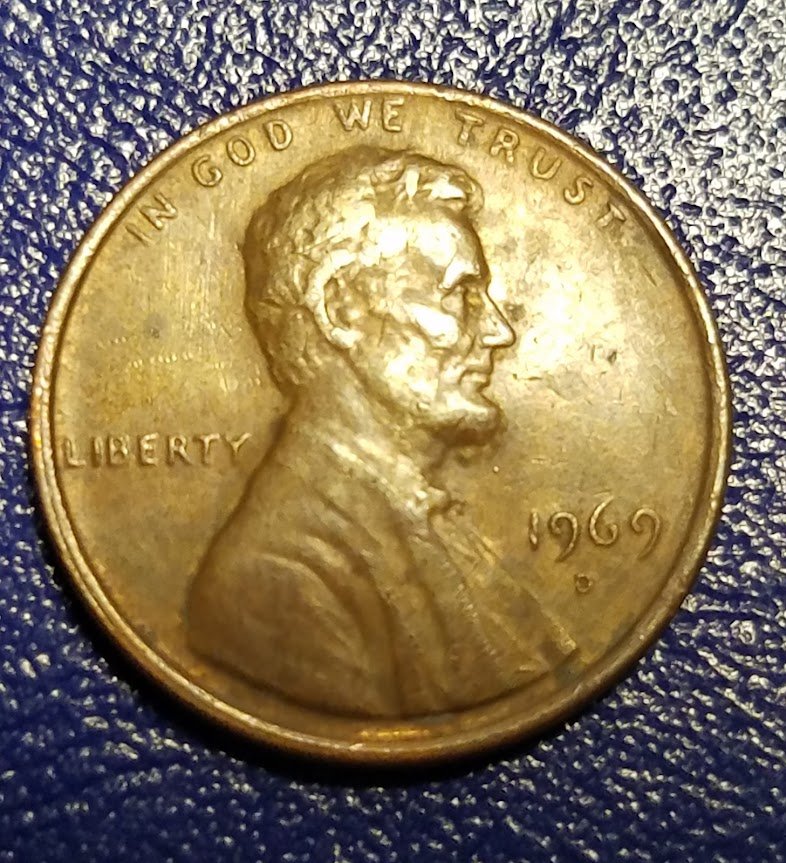 1969-D-Penny-Off-Center-Strike-And-Floating-Roof-Error