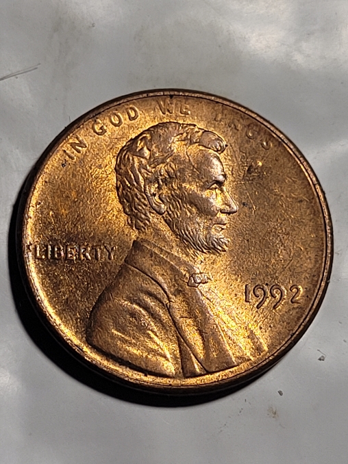 1992-Lincoln-Memorial-Cent-No-Trust
