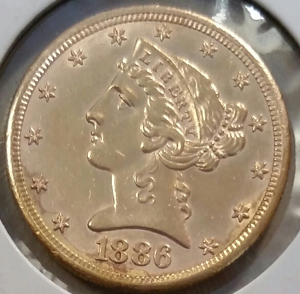 1886-S-$5-Liberty-For-Grading-Better-Images