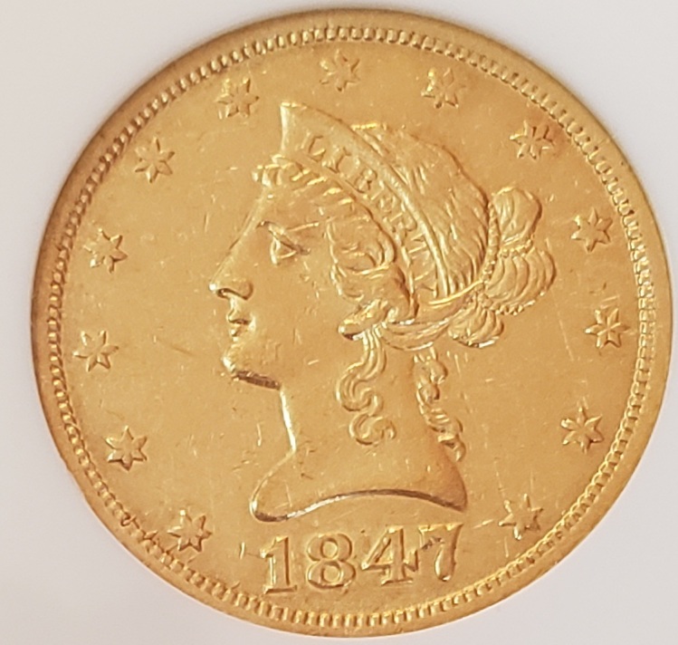 1847-O-$10-For-Grading