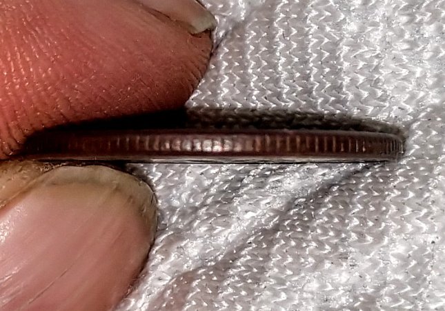 1993-P-Quarter-Missing-Clad-And-Almost-Mint-Condition-!