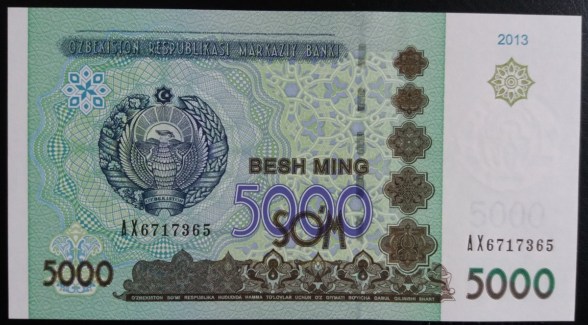 Uzbek-Banknotes