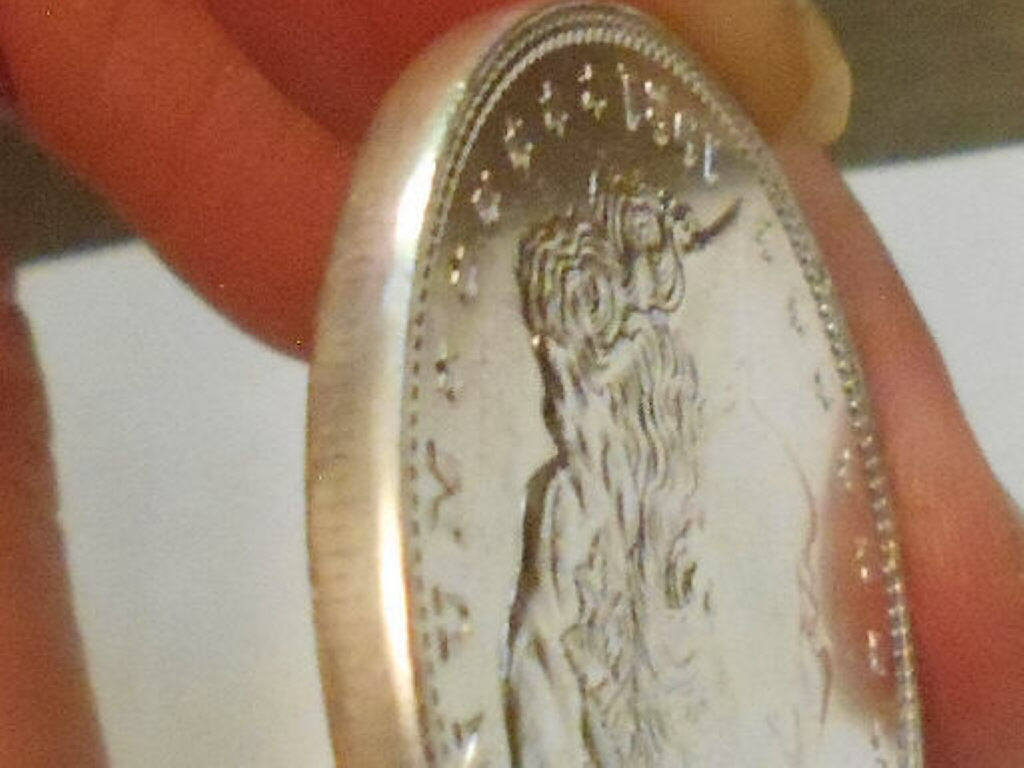 Virtually-No-Reeded-Edge-1921-D-Morgan-Silver-Dollar,-Fake?