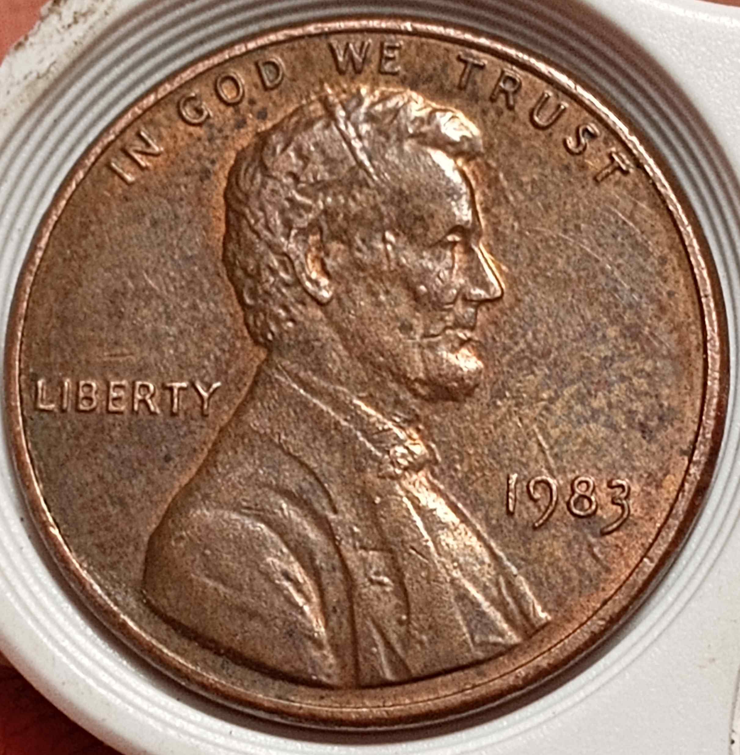 1983-P-Lincoln-Penny-With-Die-Cracks