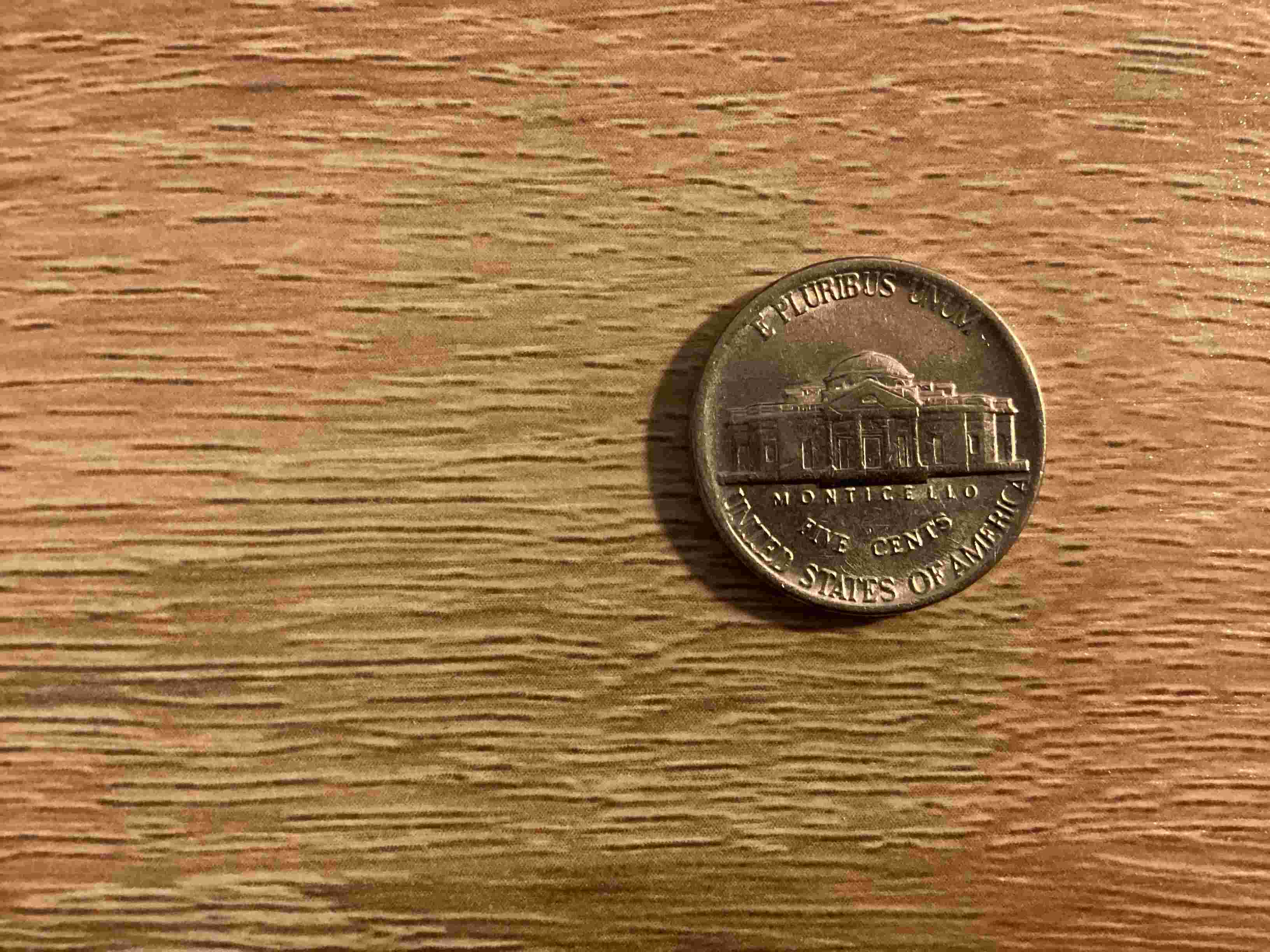 Posible-Error,-1985-P-Nickel,-Interesting-Rim