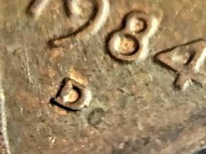 1984-D-Penny-With--A-Up-Side-Down-9-Next-To-D-?-Or-Upside-Down-0?