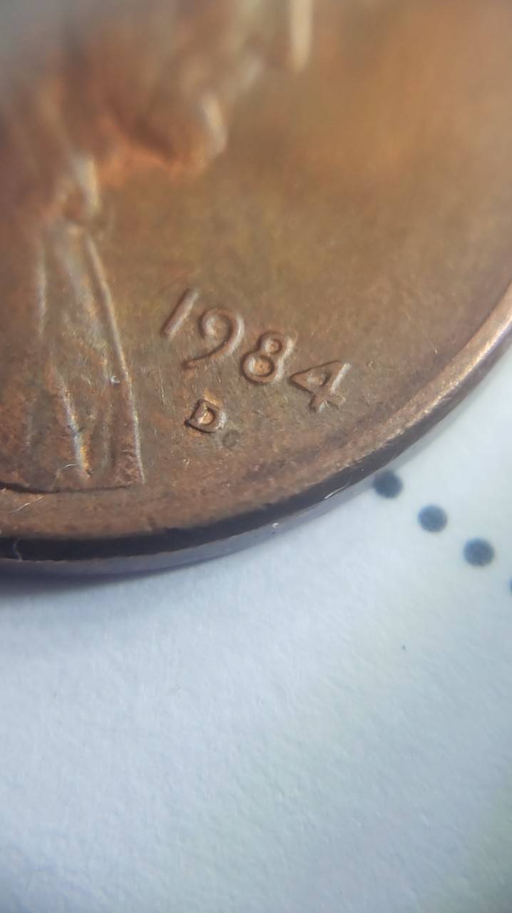1984-D-Penny-With--A-Up-Side-Down-9-Next-To-D-?-Or-Upside-Down-0?