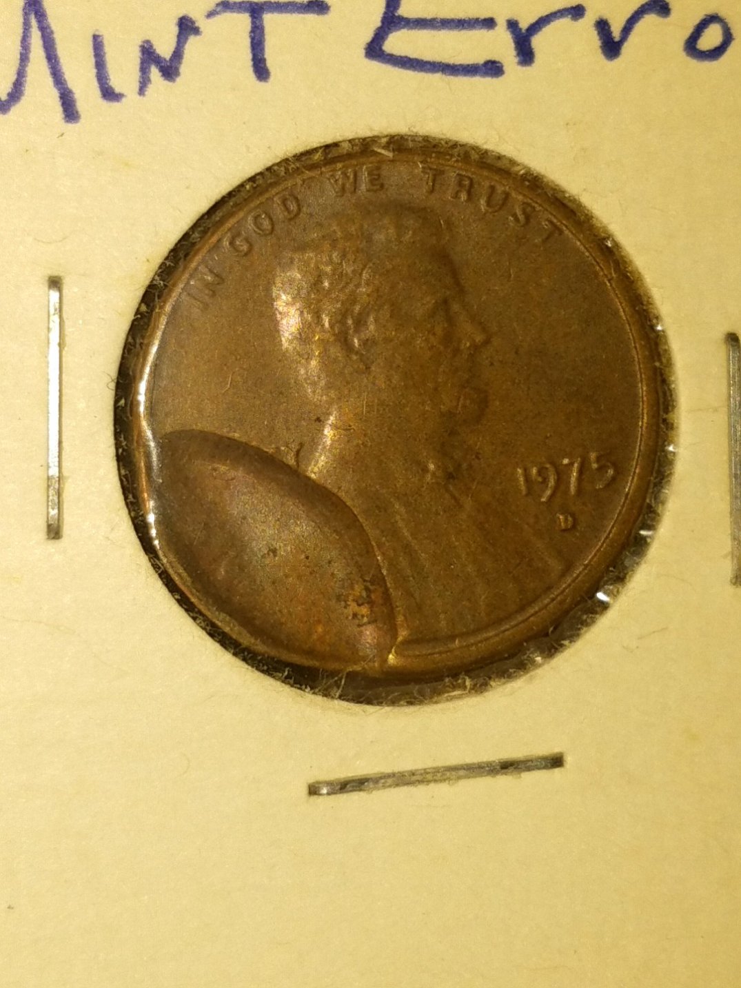 1975-Penny-Error?-And-1976-Penny-Strange-Color-And-Weight