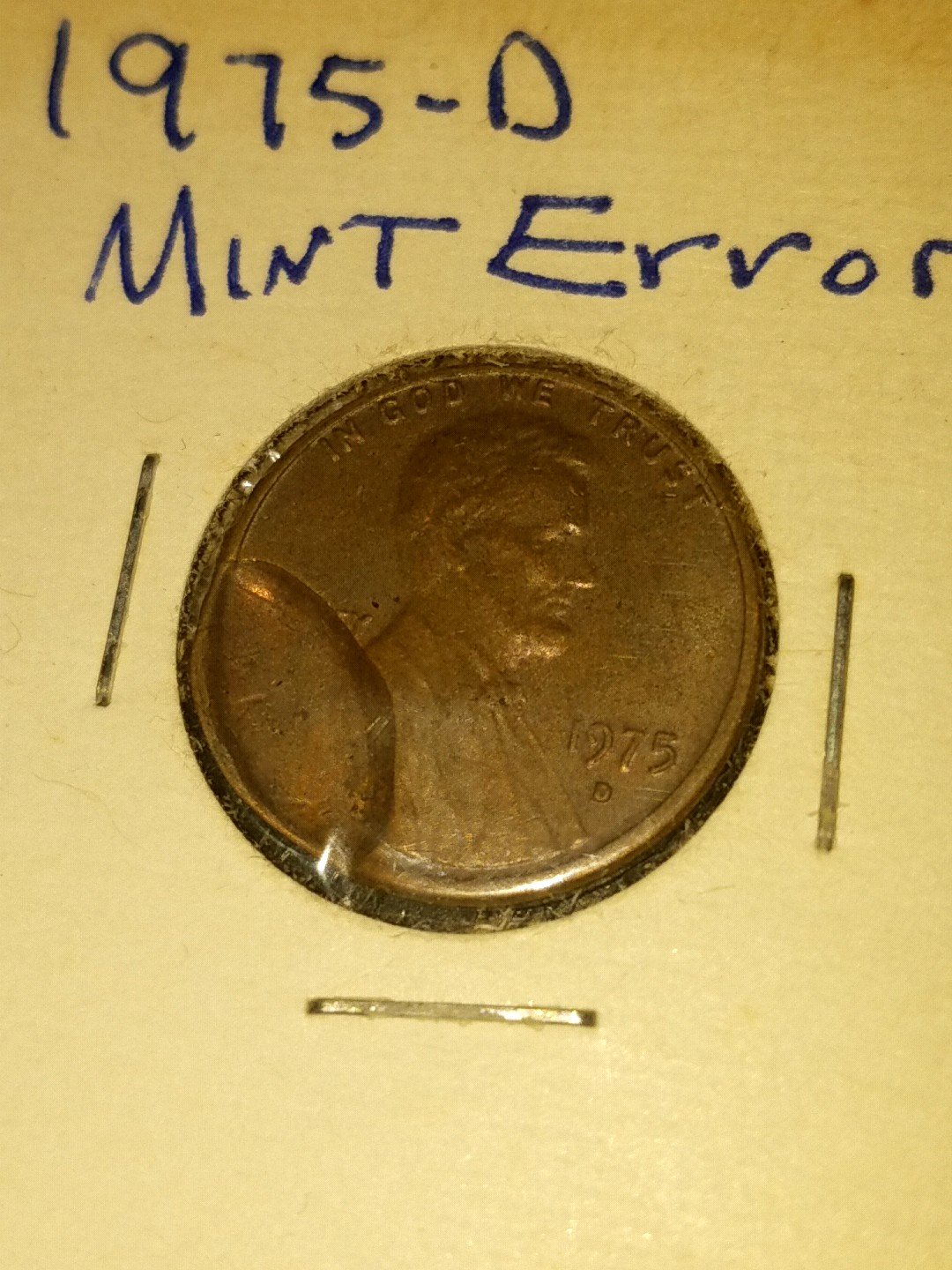 1975-Penny-Error?-And-1976-Penny-Strange-Color-And-Weight