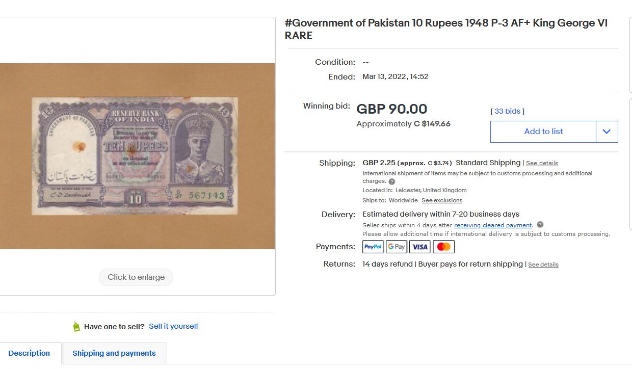 Faked-Government-Of-Pakistan-10-Rupees-On-India-P-24
