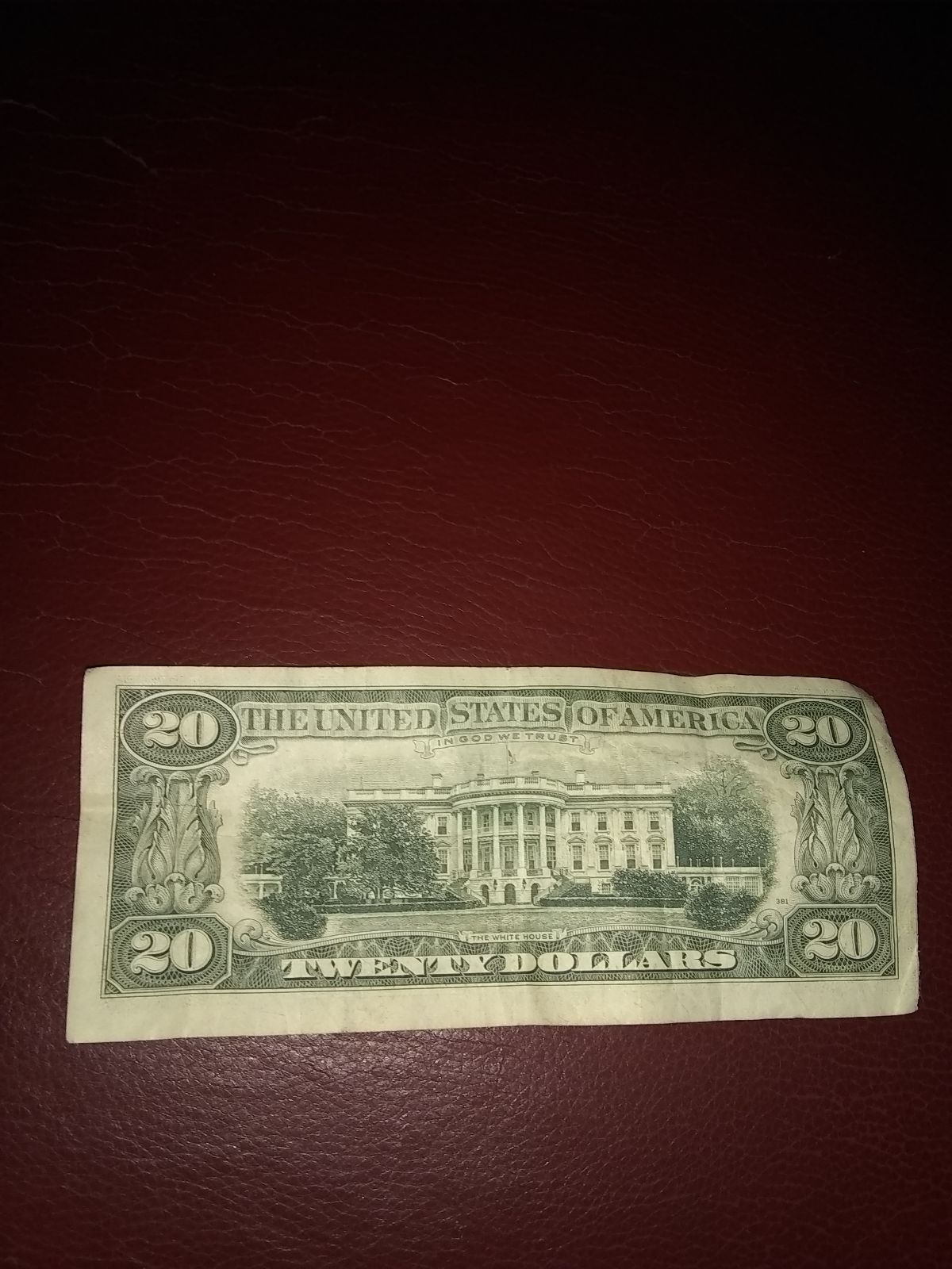 1981-Miscut-$20-Bill