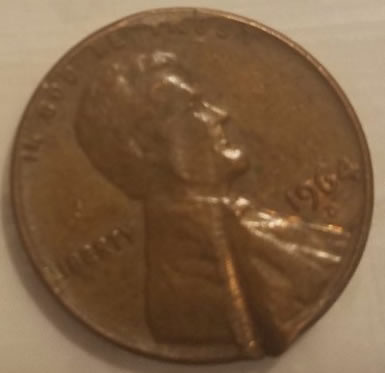 1964-D-Lincoln-Cent--Error-Or-Damage?