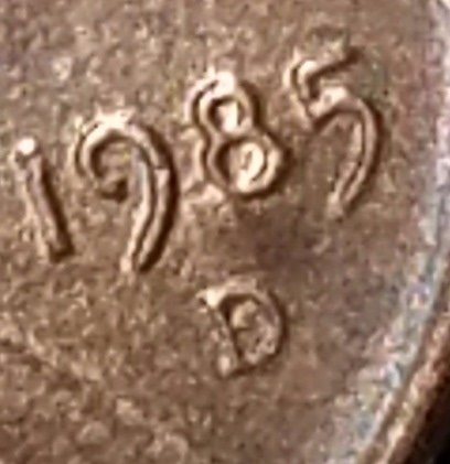1985-D-Cent-DDO,-But-Is-The-Rim-Also-Error-Or-Damage?