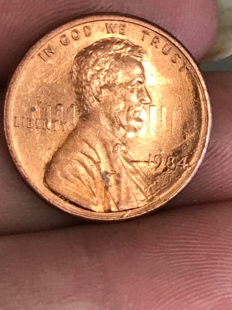 1984-Penny-With-Double-Die-Reverse,-Die-Crack-Double-Struck-?