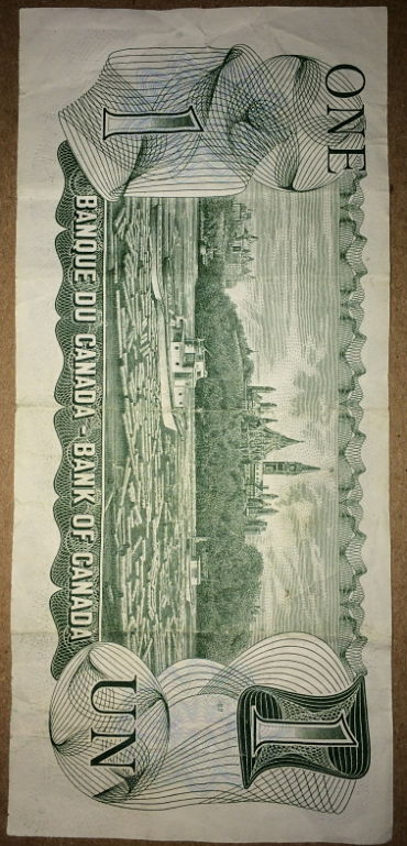 Canadian-$1-&-$2-Bills-1967,-1973,-1986